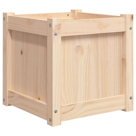 Jardinière Vidaxx 40x40x40 cm bois de pin massif