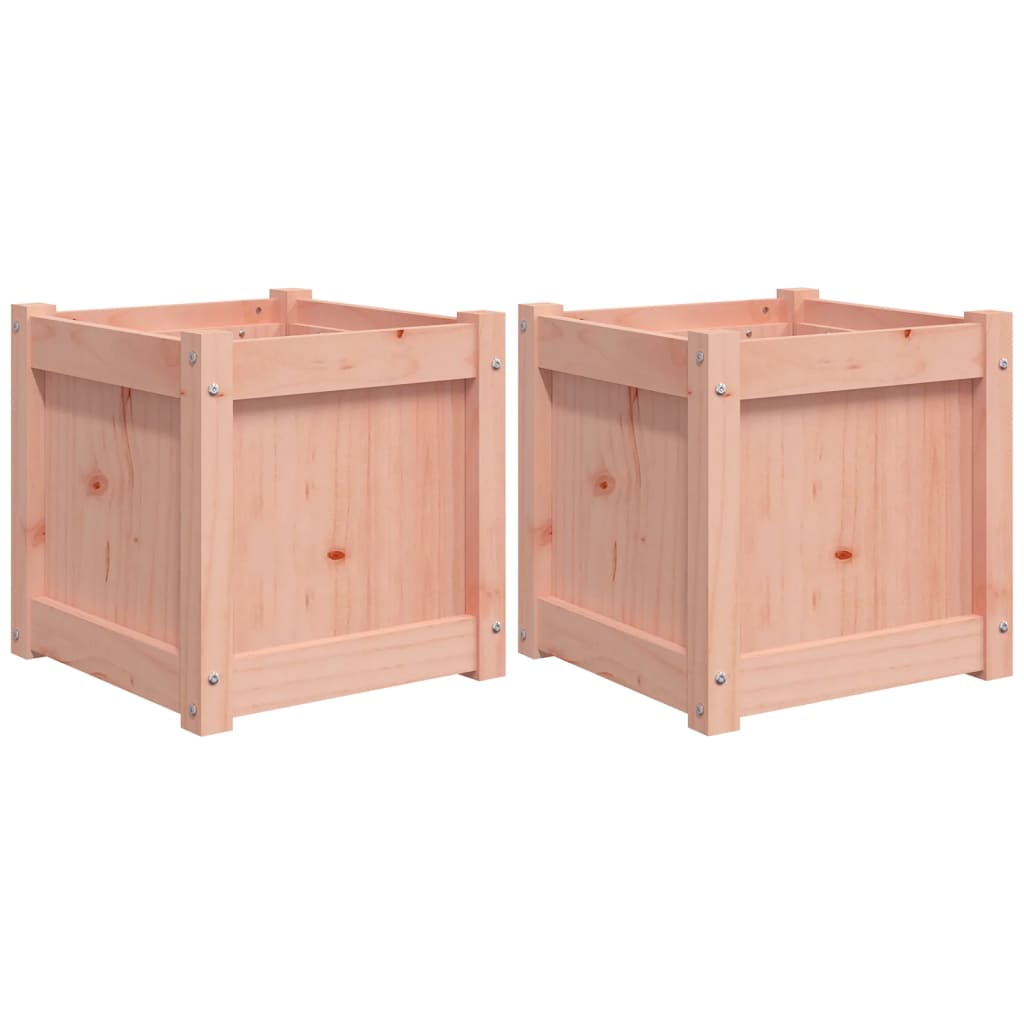 VidaXL jardinières 2 pcs bois de Douglas massif