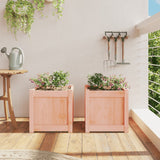 Vidaxl Planters 2 PCS Solid Douglashout