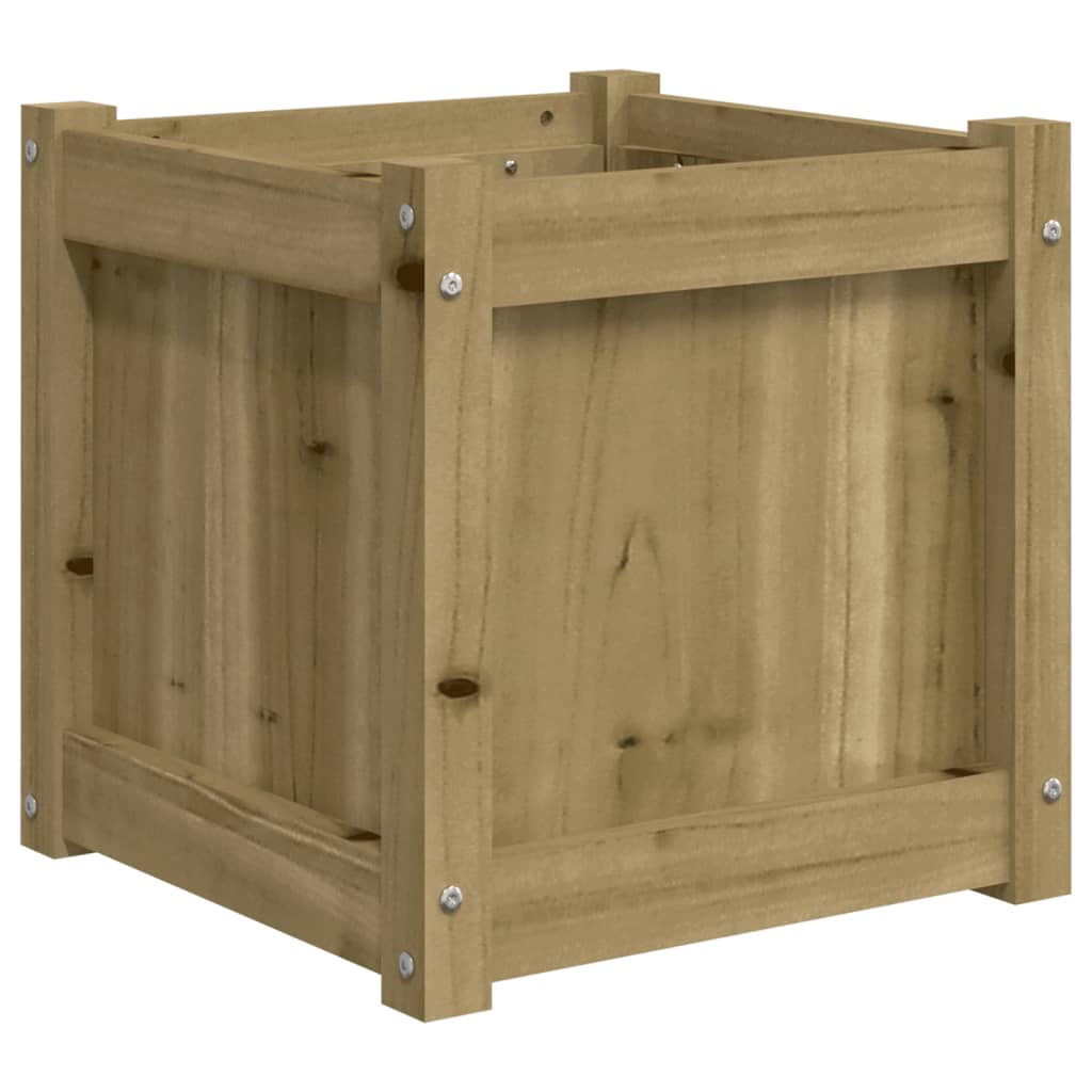 Jardinière Vidaxx 40x40x40 cm bois de pin imprégné