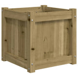 Jardinière Vidaxx 40x40x40 cm bois de pin imprégné