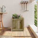 Jardinière Vidaxx 40x40x40 cm bois de pin imprégné