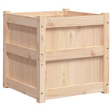 VidaXL jardinière 50x50x50 cm bois de pin massif