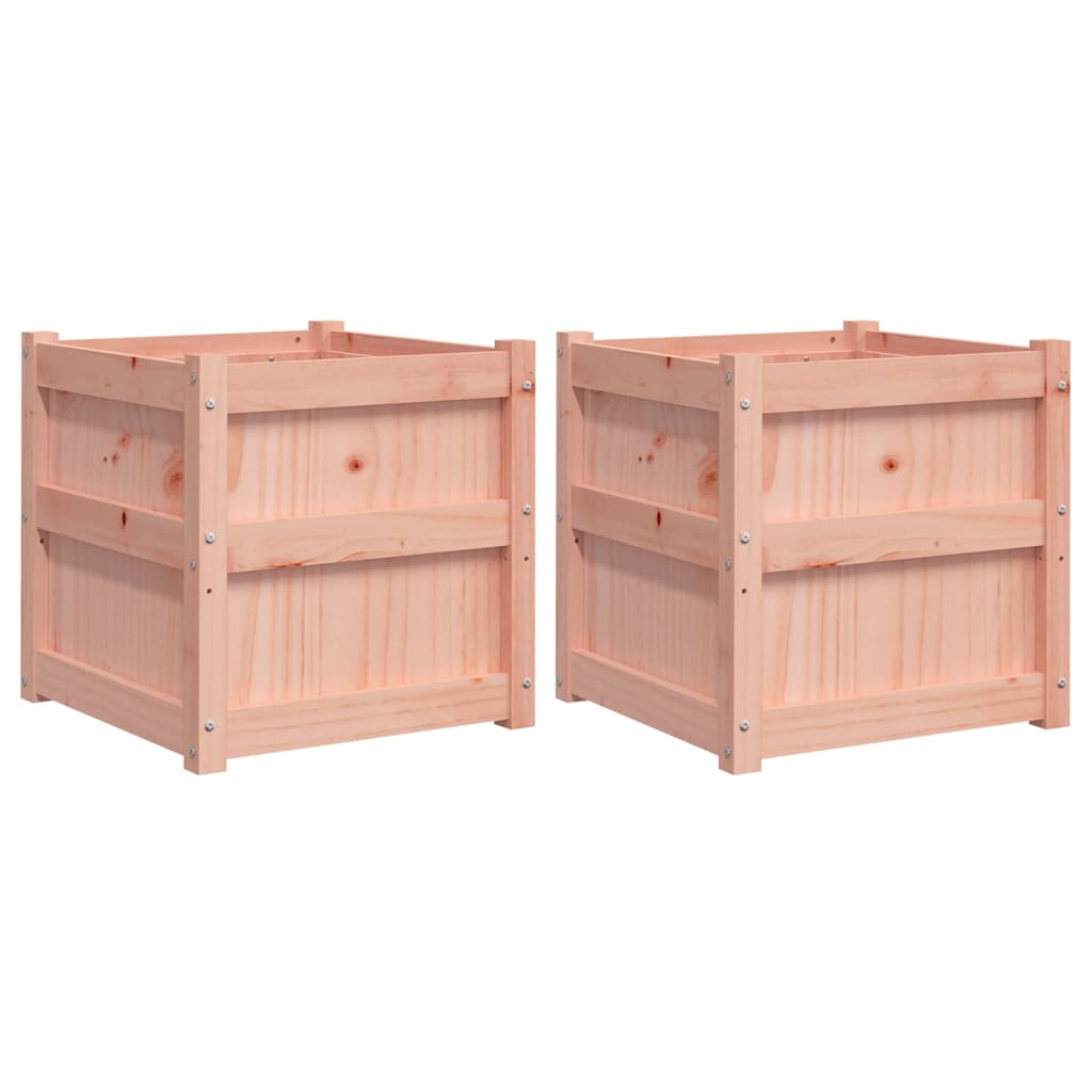 VidaXL jardinières 2 pcs bois de Douglas massif
