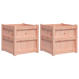 VidaXL jardinières 2 pcs bois de Douglas massif