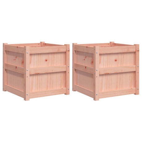 VidaXL jardinières 2 pcs bois de Douglas massif