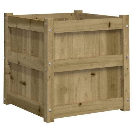 Jardinière Vidaxx 50x50x50 cm bois de pin imprégné