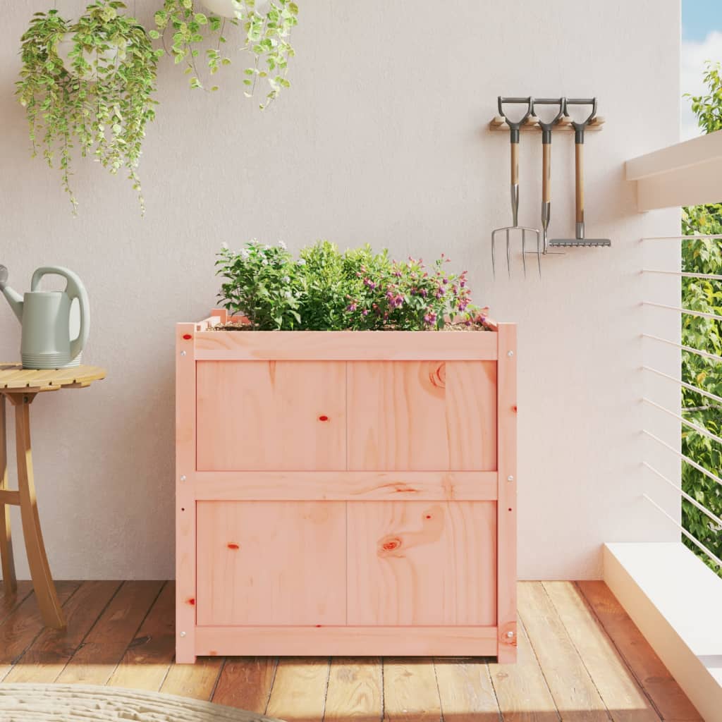 Jardinière Vidaxx 70x70x70 cm bois de Douglas massif