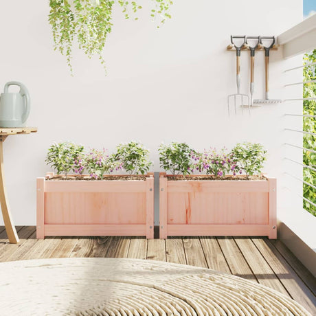 VidaXL jardinières 2 pcs bois de Douglas massif