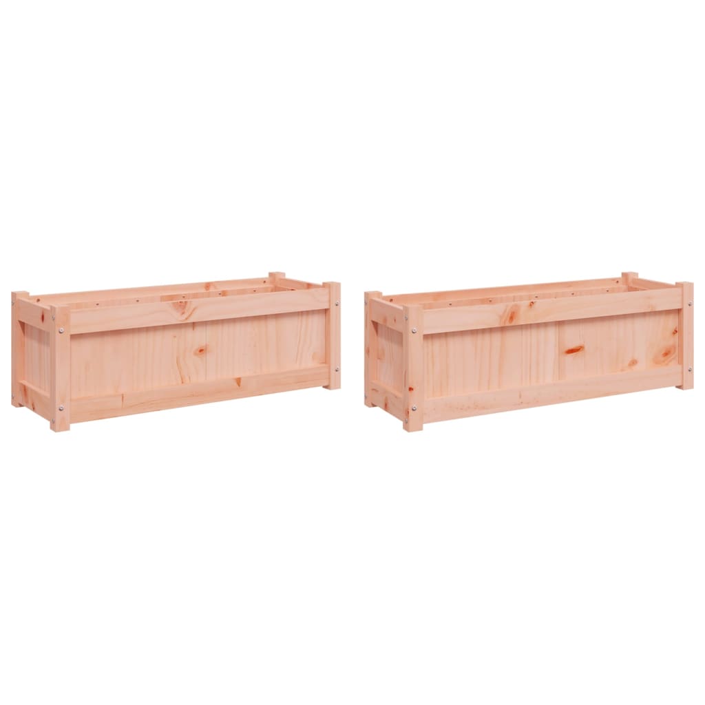 VidaXL jardinières 2 pcs bois de Douglas massif