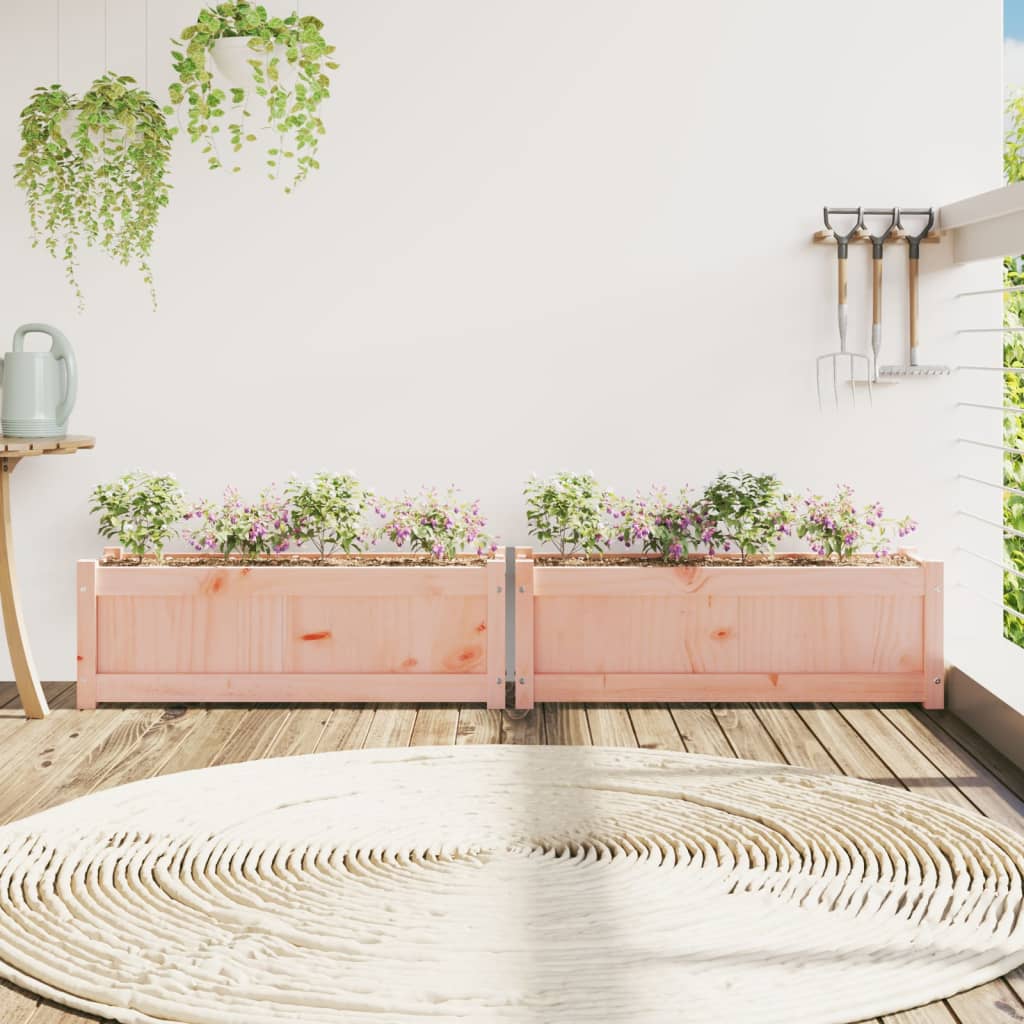 VidaXL jardinières 2 pcs bois de Douglas massif