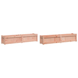 VidaXL jardinières 2 pcs bois de Douglas massif