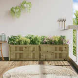 Jardinière Vidaxx 180x50x50 cm bois de pin imprégné