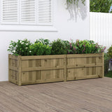 Jardinière Vidaxx 180x50x50 cm bois de pin imprégné