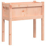 Vidaxx jardinière avec pieds 70x31x70 cm bois de Douglas massif