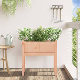 Vidaxx jardinière avec pieds 70x31x70 cm bois de Douglas massif