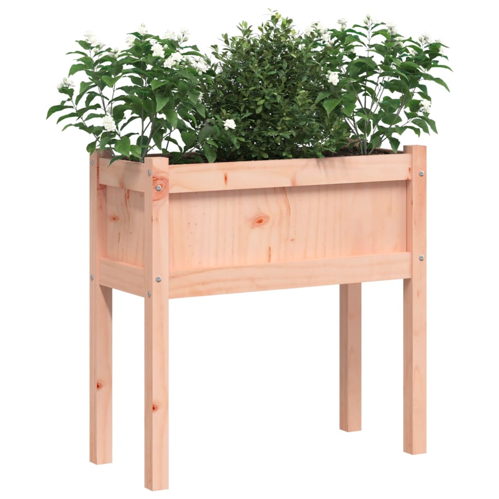 Vidaxxl jardinières avec pieds 2 pcs bois de Douglas massif