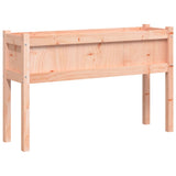 Vidaxx jardinière avec pieds 110x31x70 cm bois de Douglas massif