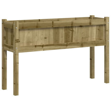 Vidaxx jardinière avec pieds 110x31x70 cm bois de pin imprégné