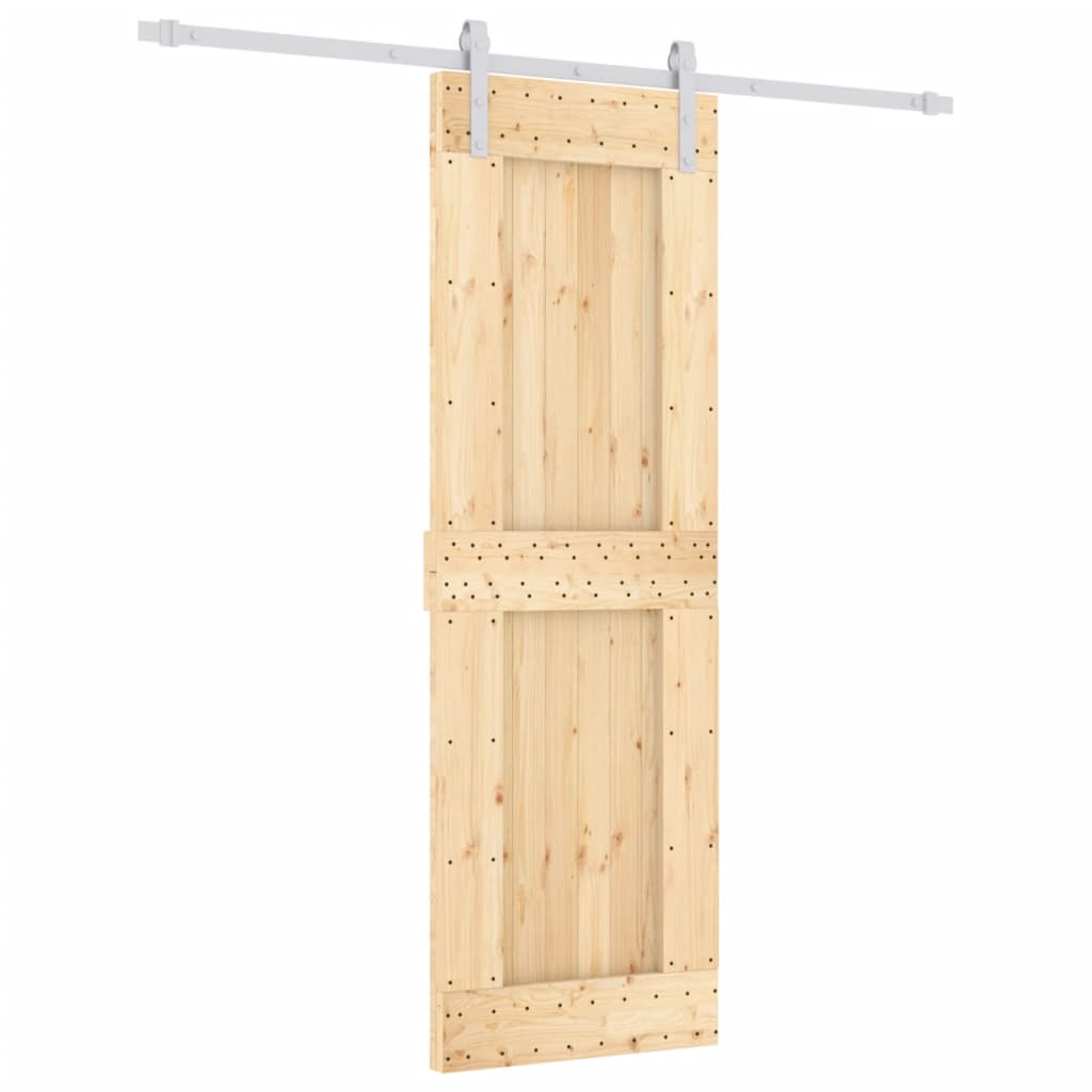 Porta scorrevole Vidaxl con pastella da 70x210 cm pino solido