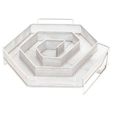 Vidaxx générateur de fumée froide hexagonale 22,5 cm inox