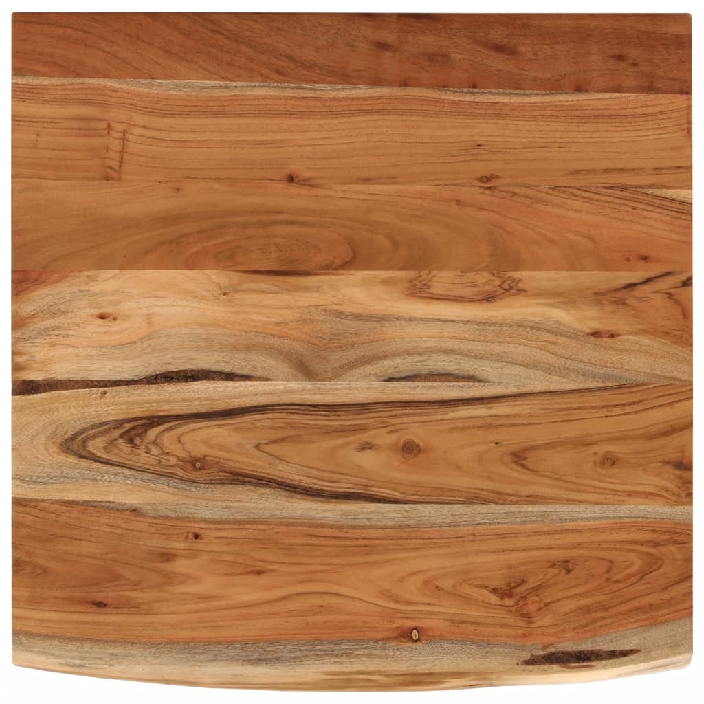 VidaXL Plan de lavabo carré 60x60x3,8 bois d'acacia massif