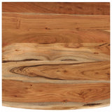 VidaXL Plan de lavabo carré 60x60x3,8 bois d'acacia massif