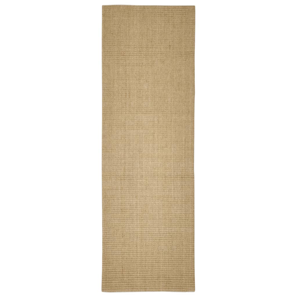 Vidaxx tapis en sisal pour griffoir 80x250 cm