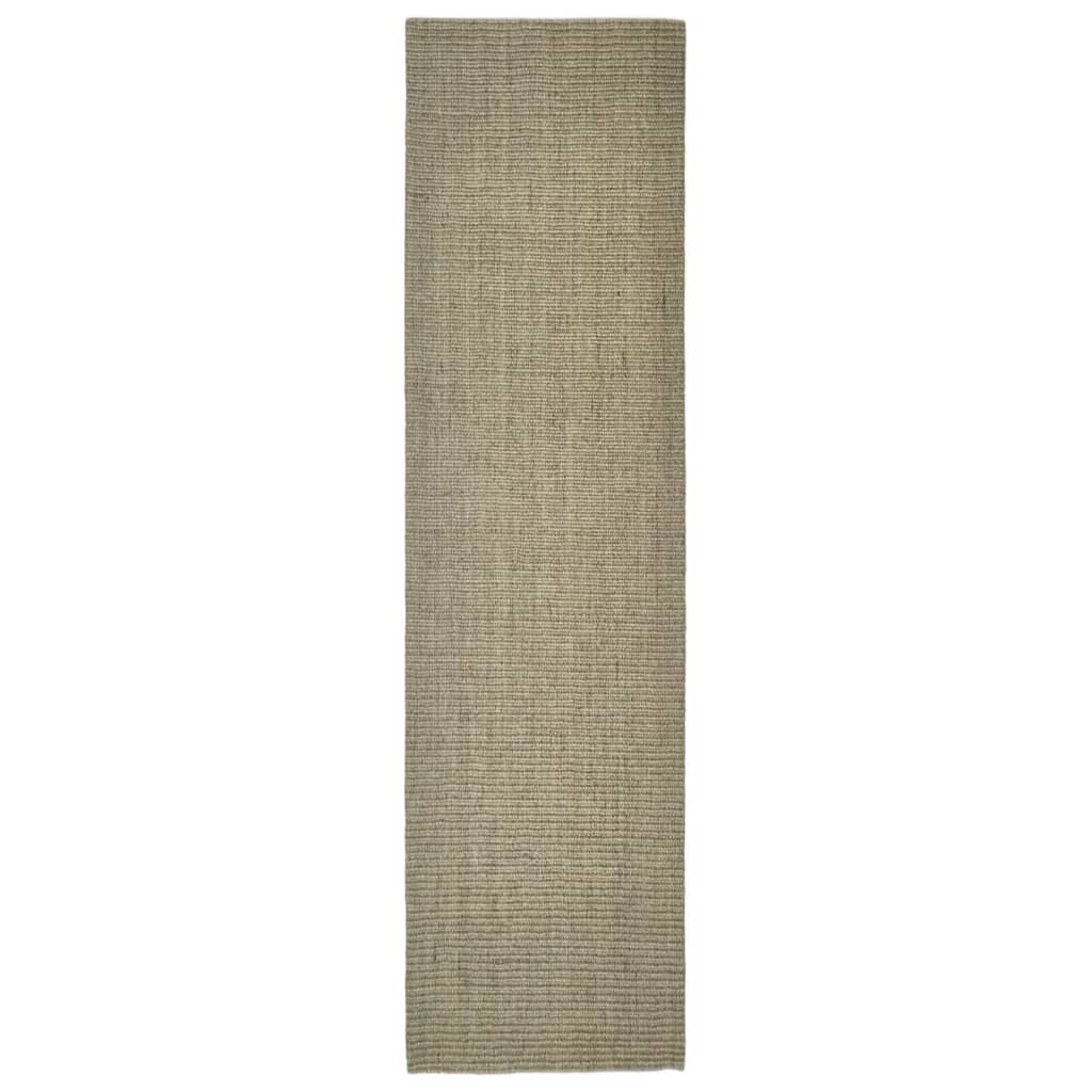 Vidaxl Sisalmat zum Kratzen nach 66x250 cm Taupe