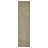 Vidaxl Sisalmat zum Kratzen nach 66x250 cm Taupe