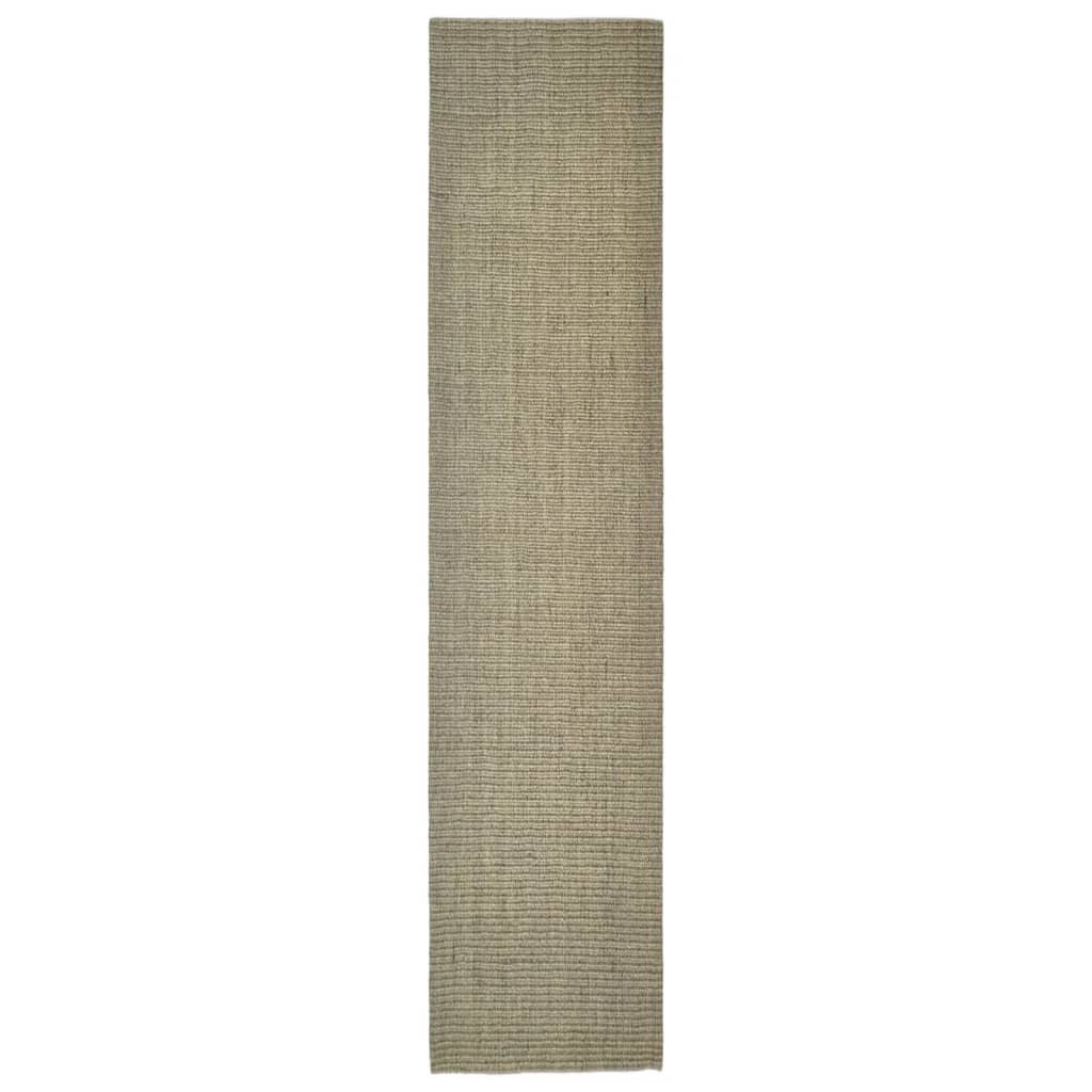 Vidaxl sisalmat za praskanje po 66x300 cm taupe