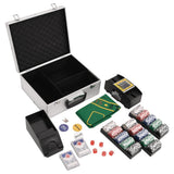 VidaXL jeu de poker 300 pièces 11,5 g