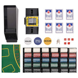 VidaXL jeu de poker 600 pièces 4 g