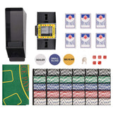 VidaXL jeu de poker 600 pièces 11,5 g
