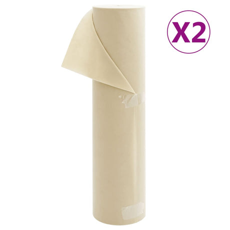VidaXL Tissu polaire pour plantes 2 rouleaux 70 g m² 50x1,6 m