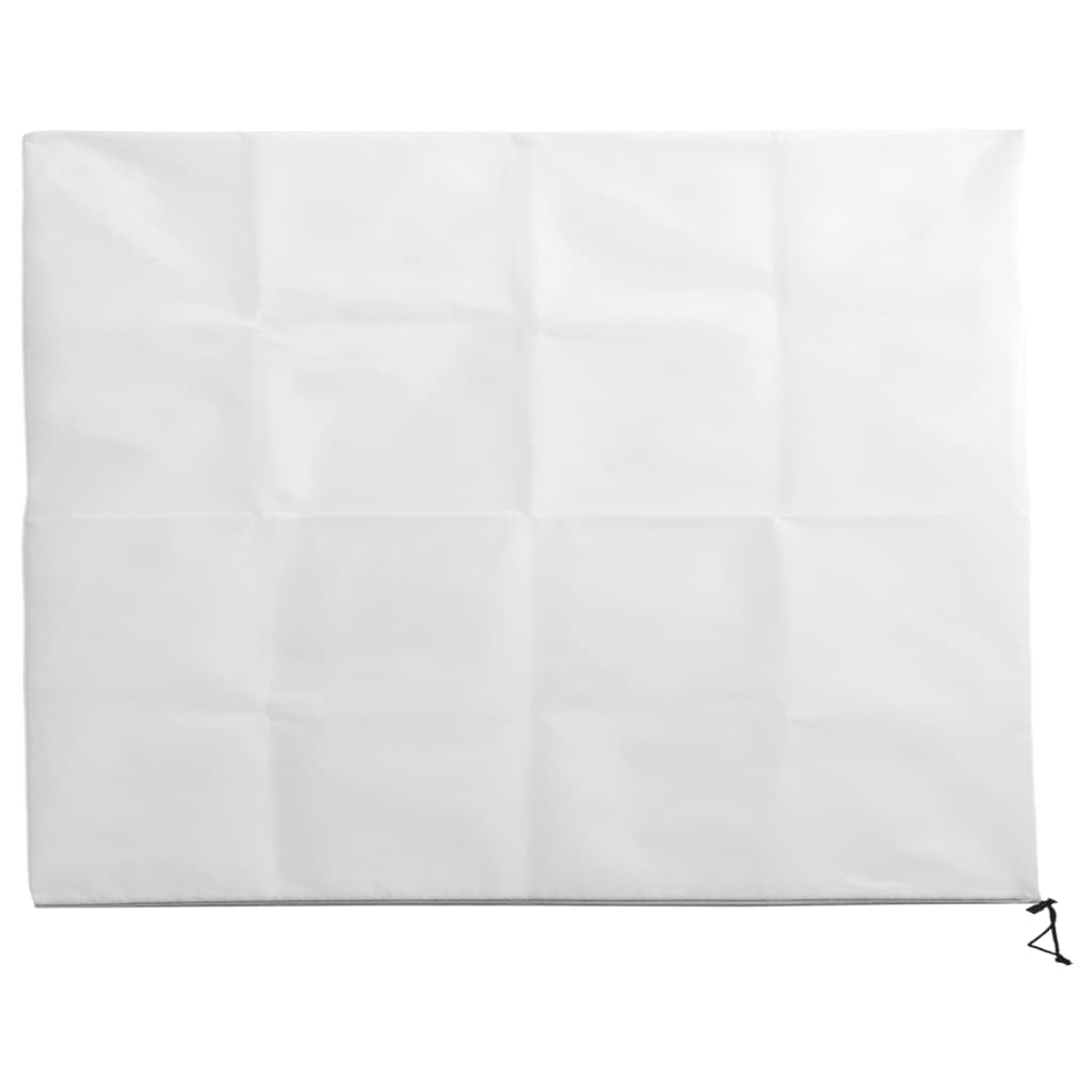 VidaXL Couvertures végétales avec fermeture éclair 2 pcs 70 g m² 3,93x3 m