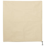 VidaXL Couvertures végétales avec cordon de serrage 8 pcs 70 g m² 0,8x0,8 m