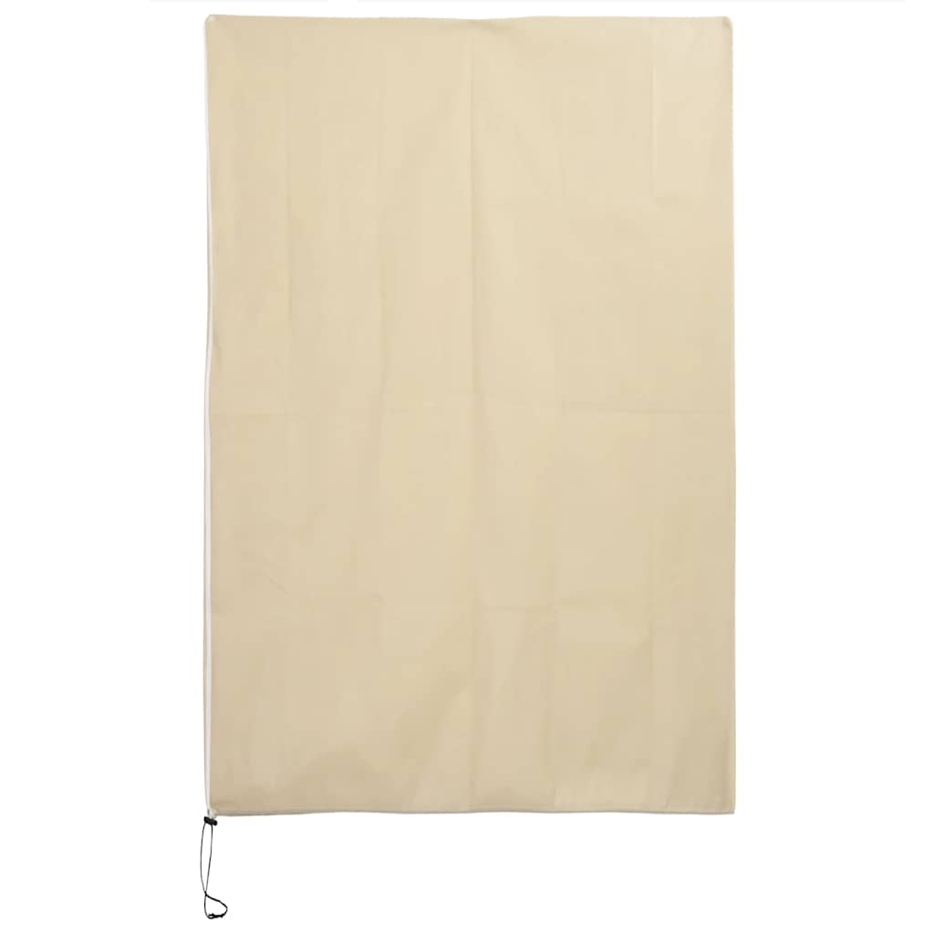 VidaXL Couvertures végétales avec fermeture éclair 4 pcs 70 g m² 1,2x1,8 m