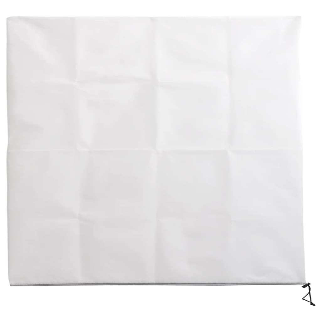VidaXL Couvertures végétales avec fermeture éclair 10 pcs 70 g m² 3,93x3,5 m