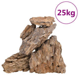 Vidaxl Dragon Stones mešana barva 25 kg 10-30 cm