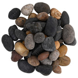 Vidaxl galets polis 5-8 cm 25 kg multicolores