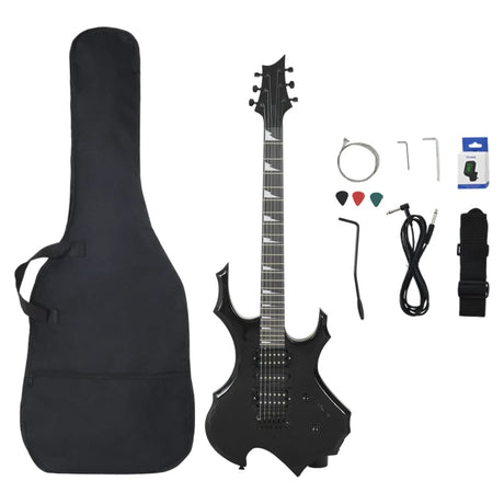 VidaXL guitare électrique pour débutants avec sac 4 4 39 noir