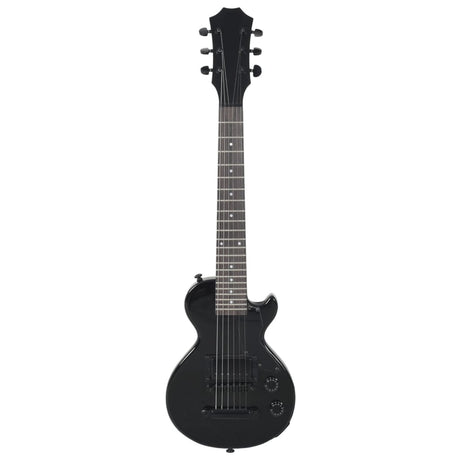 Vidaxl guitare électrique débutant avec sac 3 4 30 noir