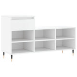 Vidaxx meuble à chaussures 102x36x60 cm bois d'ingénierie blanc