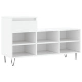 Vidaxl Shoe Cabinet 102x36x60 cm Property Wood White