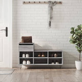 Vidaxl Shoe Cabinet 102x36x60 cm Property Wood Sonoma Gray