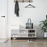 Vidaxx meuble à chaussures 102x36x60 cm bois d'ingénierie blanc