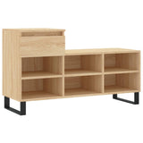 VidaXL armoire à chaussures 102x36x60 cm bois d'ingénierie chêne sonoma