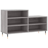 Vidaxl Schong Cabinet 102x36x60 cm Propertéiert Holz Sonoma Grey