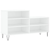 Vidaxx meuble à chaussures 102x36x60 cm bois d'ingénierie blanc